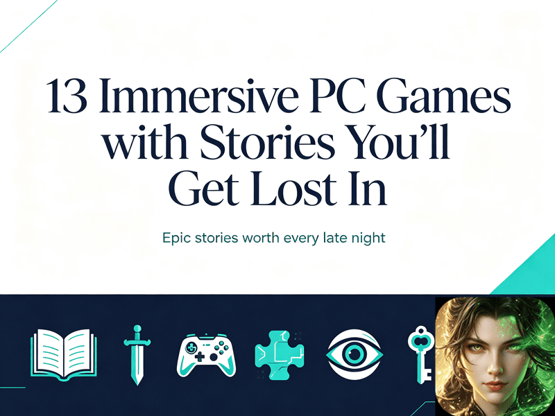 13 Immersive PC Games with Stories You’ll Get Lost In
