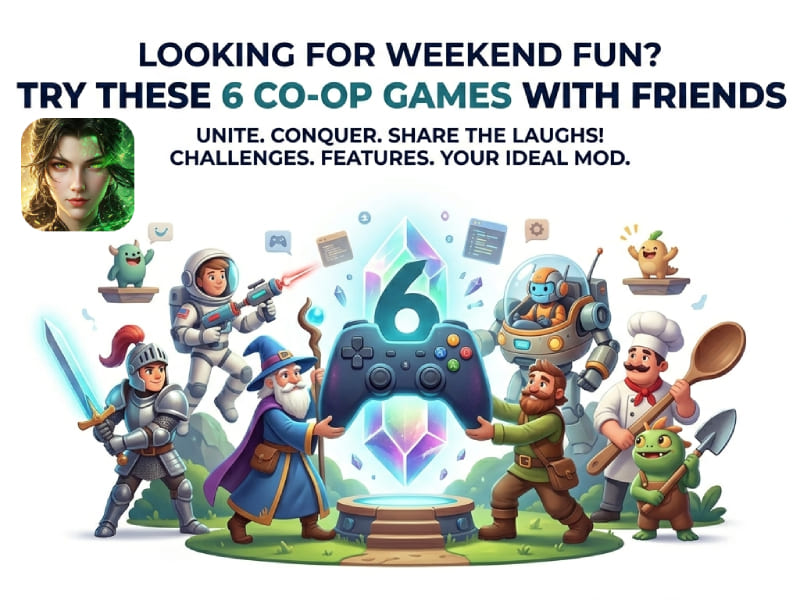 Looking for Weekend Fun? Try These 6 Co-Op Games with Friends