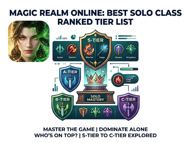 Magic Realm Online Best Solo Class: Ranked Tier List