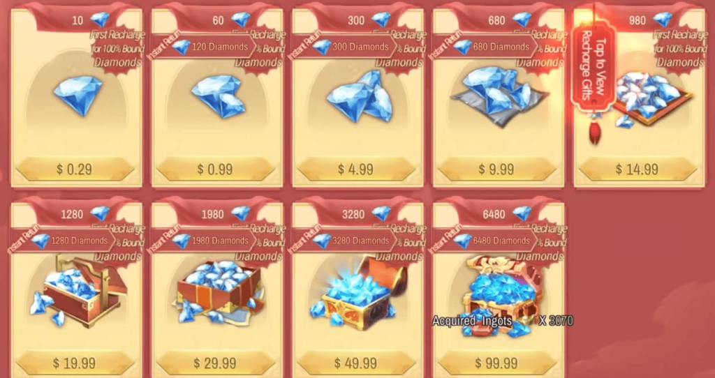 The Currency: Diamonds