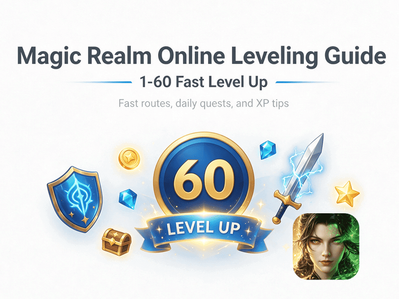 Magic Realm Online Leveling Guide: 1-60 Fast Level Up
