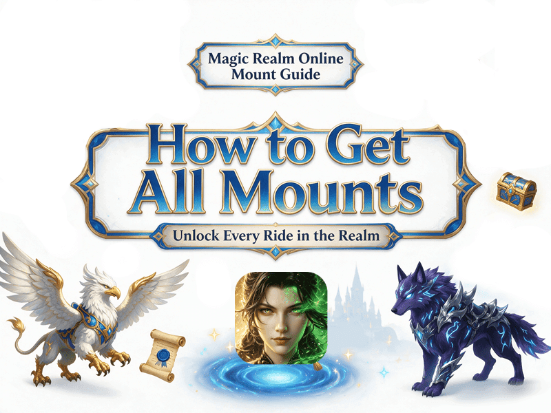Magic Realm Online Mount Guide: How to Get All Mounts