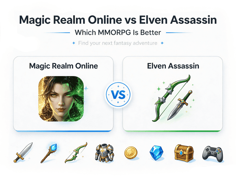 Magic Realm Online vs Elven Assassin: Which MMORPG Is Better