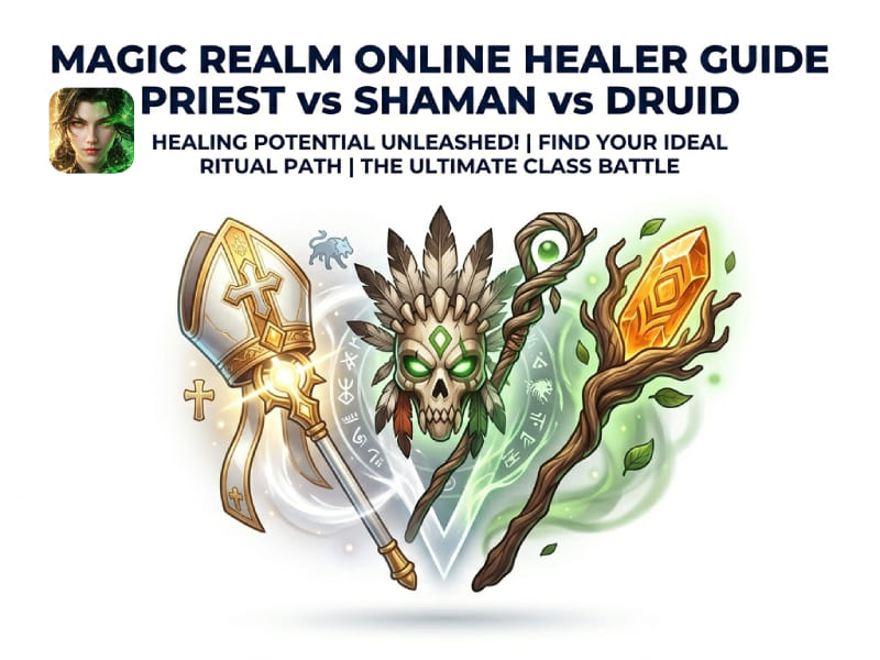 Magic Realm Online Healer Guide: Priest vs Shaman vs Druid