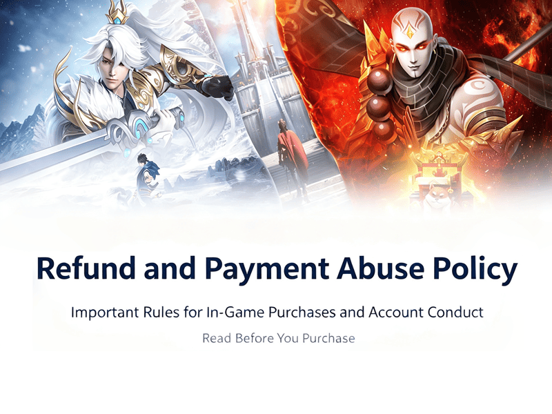 Refund and Payment Abuse Policy